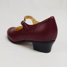 Karaktercipő Rozmaring bordó 40,5