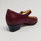 Karaktercipő Rozmaring bordó 40,5