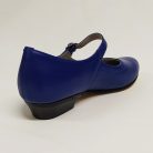 Karaktercipő Rozmaring alacsony sarok királykék 34