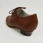 Karaktercipő Rozmaring fűzős barna 35,5