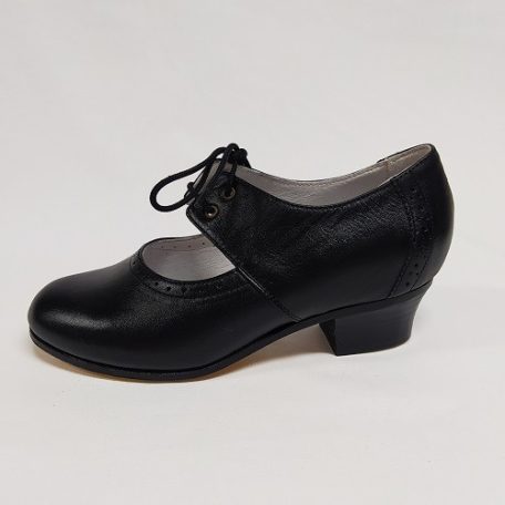 Karaktercipő Rozmaring fűzős nyitott 42,5