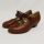 Karaktercipő Rozmaring fűzős nyitott barna 36
