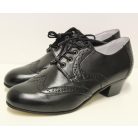 Karaktercipő Rozmaring fűzős díszített 37,5