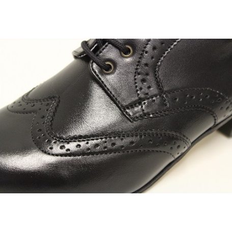 Karaktercipő Rozmaring fűzős díszített 37,5