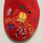 Szegedi papucs piros 40