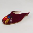 Szegedi papucs bordó 35