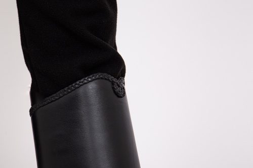 Csizma férfi keményszárú bőr talppal 