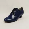 Rozmaring cipellő fűzős sötétkék 34