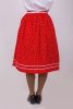 szoknya gyerek piros 152