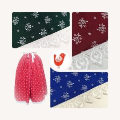 szoknya felnőtt csipkés