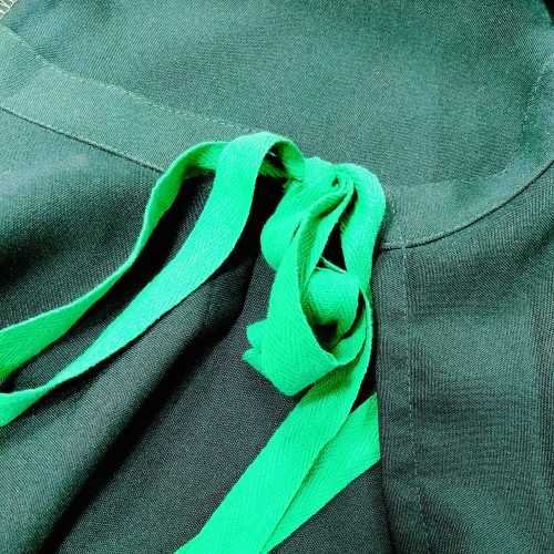 szoknya körloknis lapszoknya olajzöld S