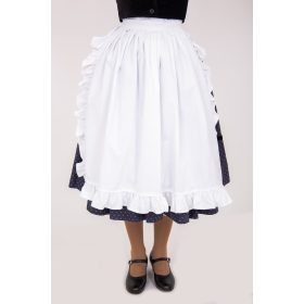 kötény fodros lány