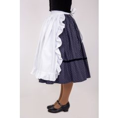 kötény fodros lány