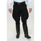 csizmanadrág pamut fekete férfi 90
