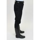 csizmanadrág pamut fekete férfi 90