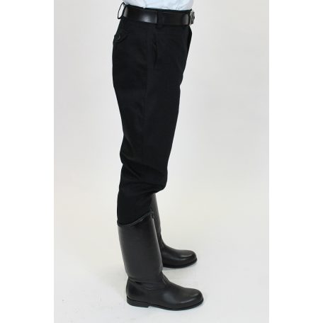 csizmanadrág pamut fekete férfi 90