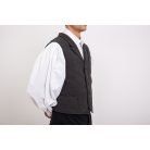 mellény viszkóz "mezőségi" szürke 36