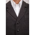 mellény viszkóz "mezőségi" szürke 36