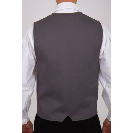 mellény pamut szürke férfi 45