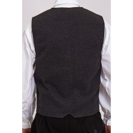 mellény viszkóz szürke férfi 36