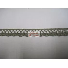 Csipke pamut 75099 szürke