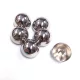 pitykegomb 15 mm ezüst