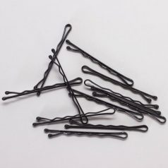 Hullámcsat fekete 50 mm