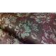Selyem-brokát 6255 barna-bordó lurex 267