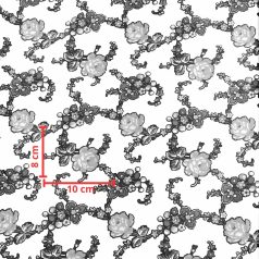 Kasmírmintás méteráru 030