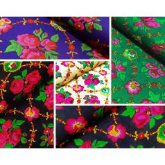 Kasmírmintás méteráru PE indás