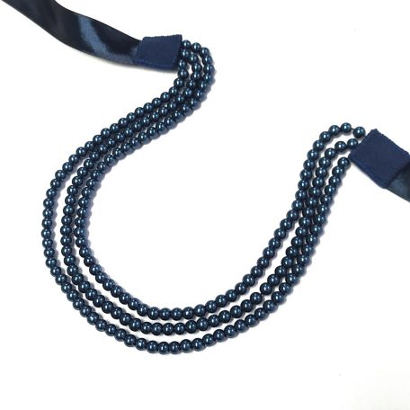 gyöngysor - tekla 6 mm kék felnőtt