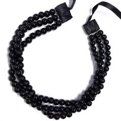 gyöngysor - tekla 8 mm fekete