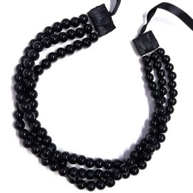 gyöngysor - tekla 8 mm fekete