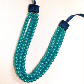 gyöngysor - tekla 8 mm világoskék