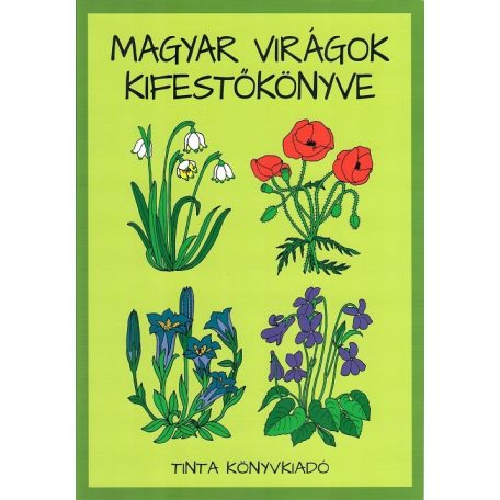 Magyar virágok kifestőkönyve