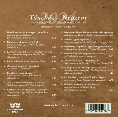 Táncház-Népzene CD 2024