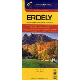 Térkép -  Erdély autóstérkép