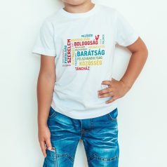 Póló Táncos vagyok Gyerek fehér (3/4)